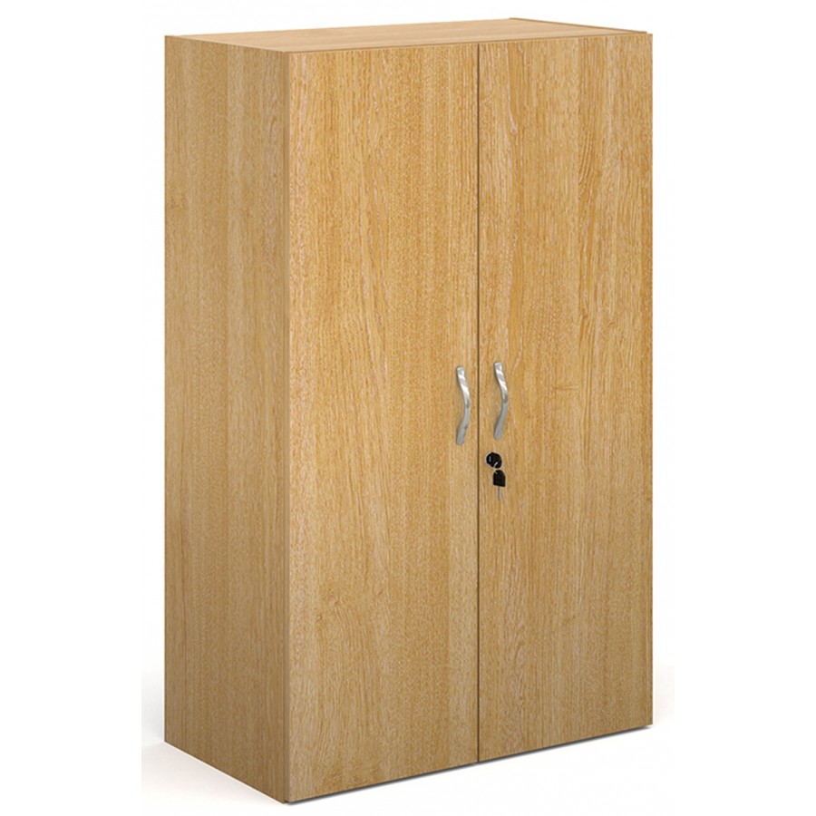 Contract 390mm Deep Wooden Office Double Door Cupboard